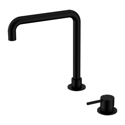 Mecca Hob Basin Mixer | Square Swivel Spout