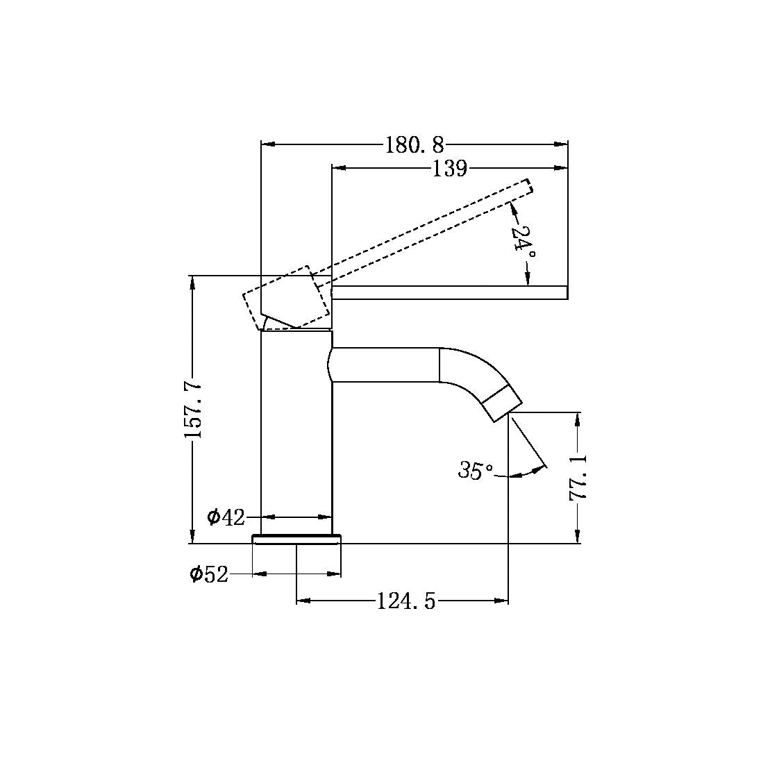 Mecca Care Basin Mixer