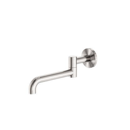 Mecca Wall Mounted Bath Spout | Swivel | 225mm