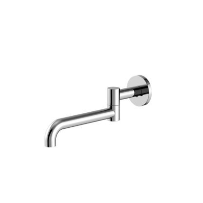 Mecca Wall Mounted Bath Spout | Swivel | 225mm