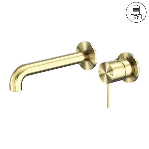 Mecca Wall Basin/Bath Mixer | Separate Back Plate | 120/160/185/230/260mm