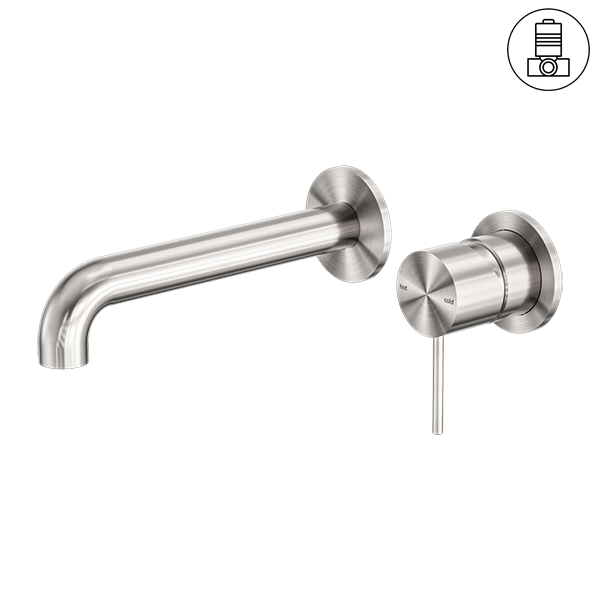 Mecca Wall Basin/Bath Mixer | Separate Back Plate | 120/160/185/230/260mm