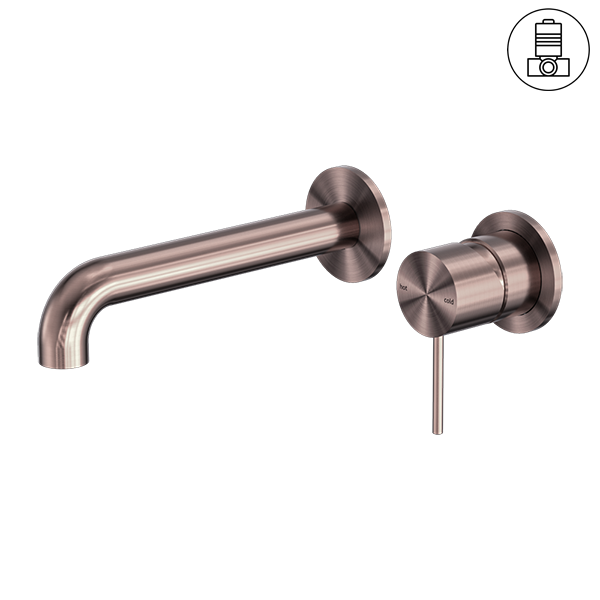 Mecca Wall Basin/Bath Mixer | Separate Back Plate | 120/160/185/230/260mm