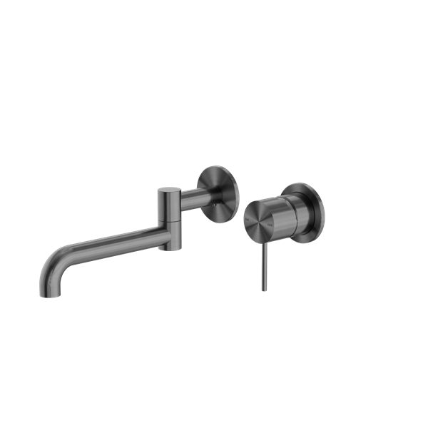 Mecca Wall Basin/Bath Mixer | Swivel Spout | 225mm