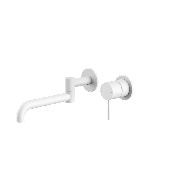 Mecca Wall Basin/Bath Mixer | Swivel Spout | 225mm