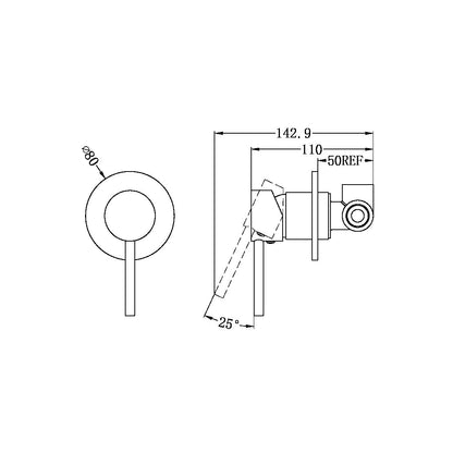 Dolce Shower Mixer