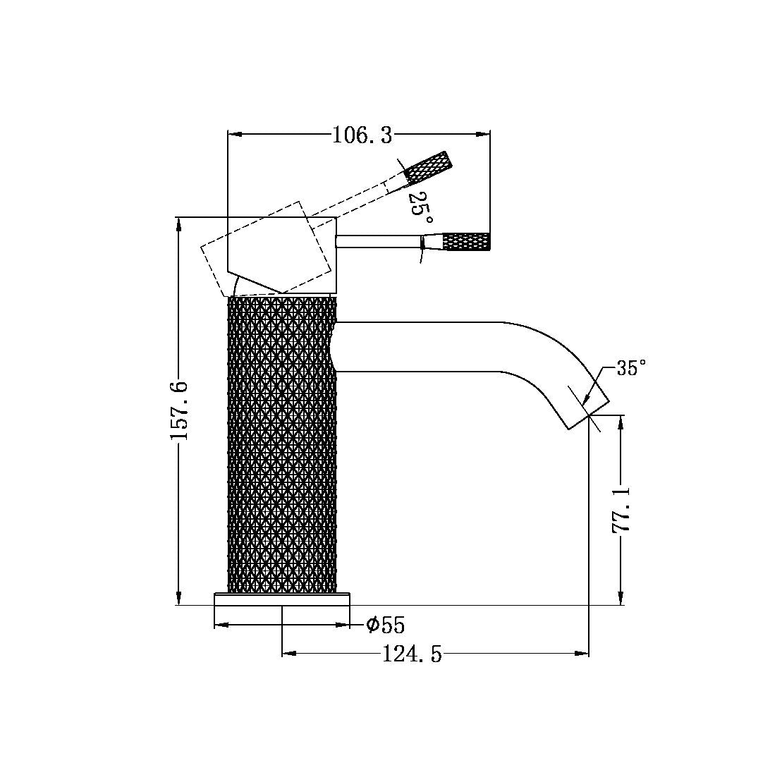 Opal Basin Mixer