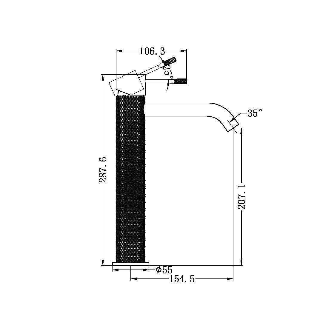 Opal Tall Basin Mixer