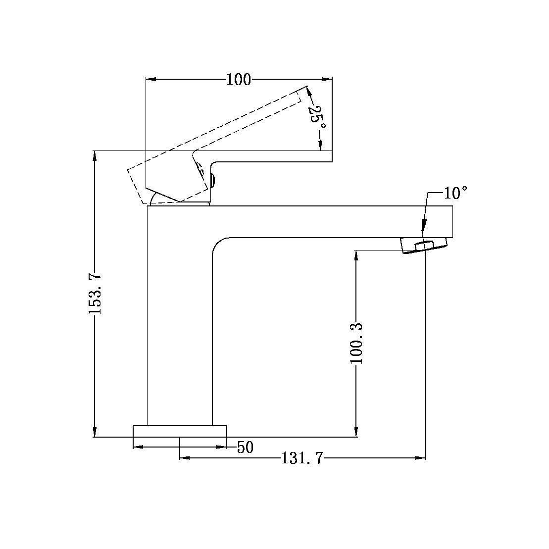 Ecco Basin Mixer