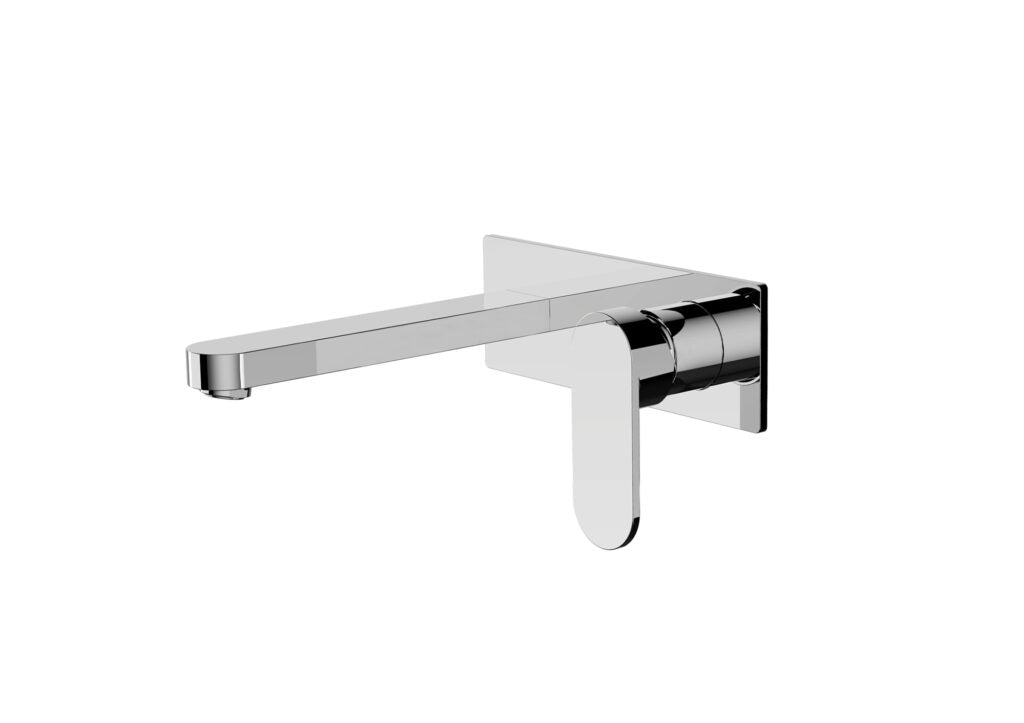 Ecco Wall Basin/Bath Mixer