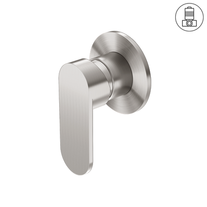 Ecco Shower Mixer | 80mm Round Back Plate