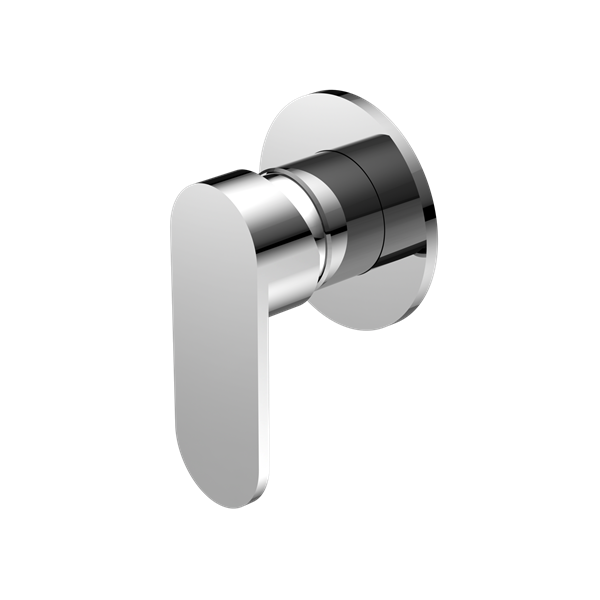 Ecco Shower Mixer | 80mm Round Back Plate