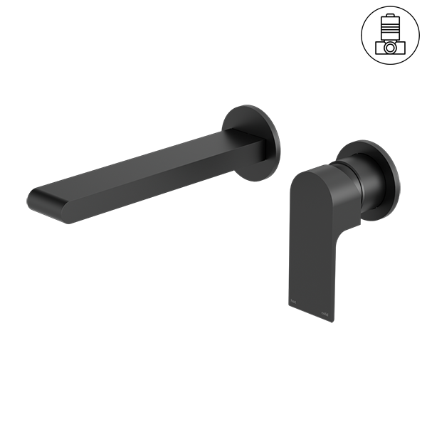 Bianca Wall Basin/Bath Mixer | 187/230mm | Separate Back Plate