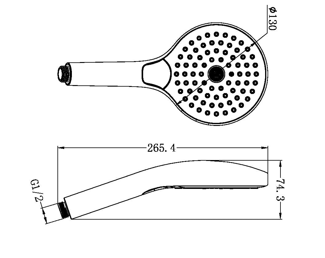 Hand Shower | Shower Head | Air II