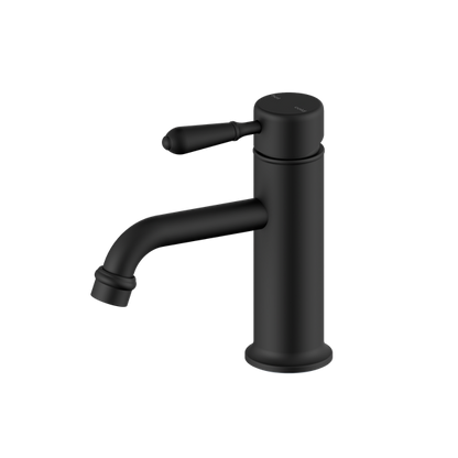 York Straight Basin Mixer | Metal Lever