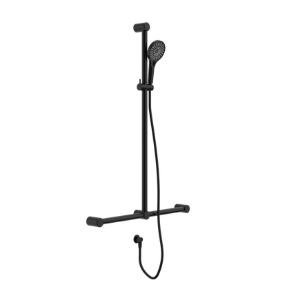 Mecca Care 32mm T bar Grab Rail | Adjustable Shower Set