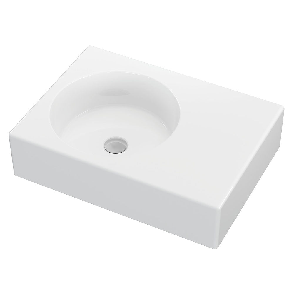 Reba Wall Hung Basins Gloss White