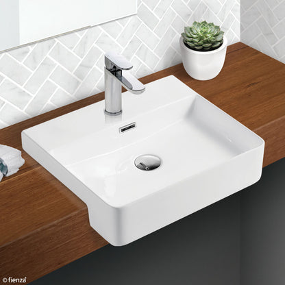 Petra Semi-Inset, Semi-Recessed Basins, Gloss White