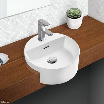 Reba Semi-Inset Basins Gloss White