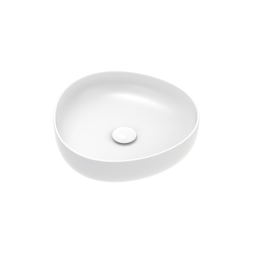 Pebble Above Counter Ceramic Basins