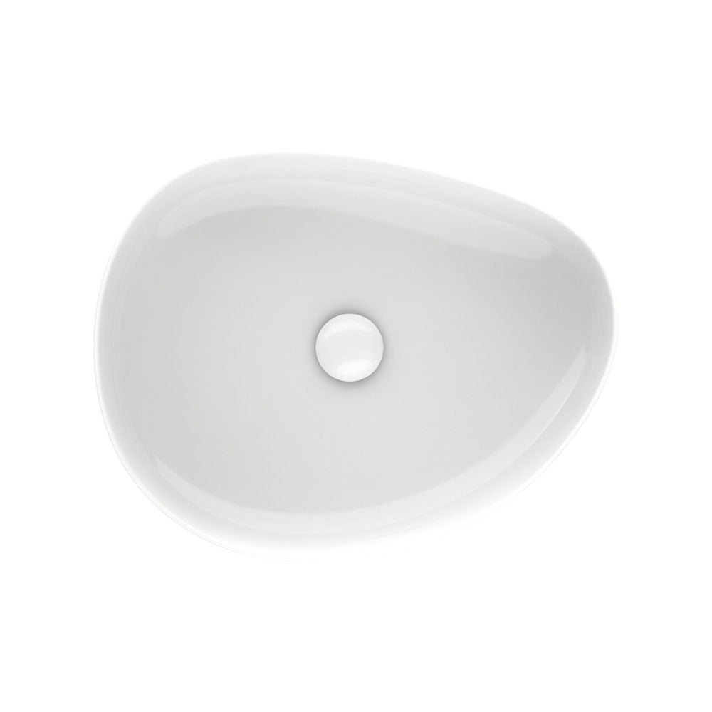 Pebble Above Counter Ceramic Basins