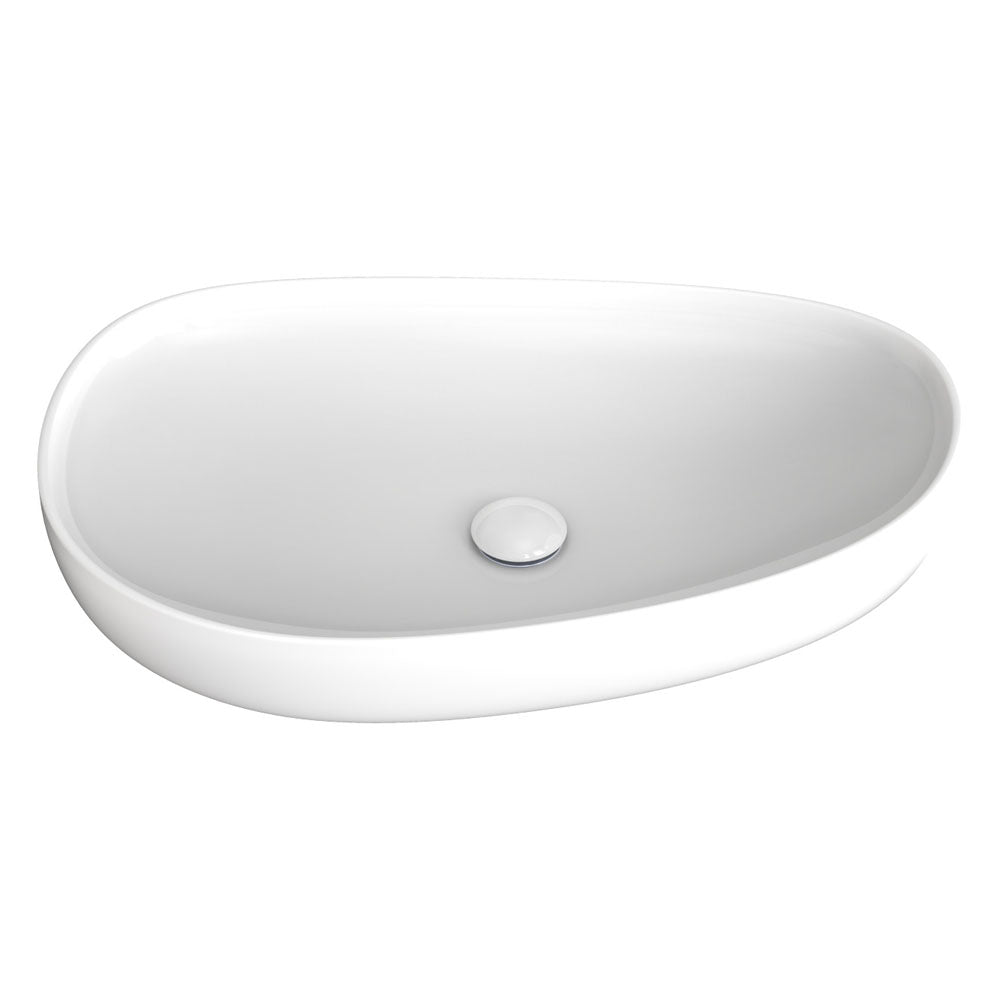 Pebble Above Counter Ceramic Basins