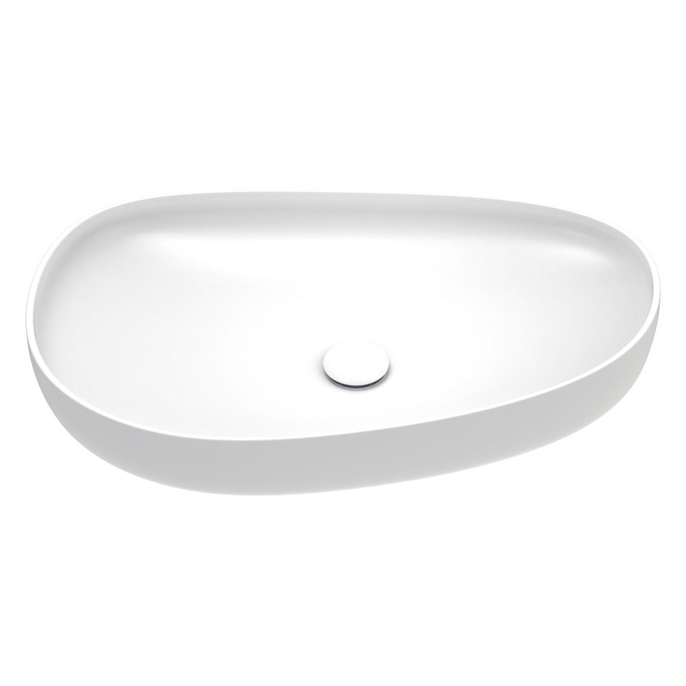 Pebble Above Counter Ceramic Basins