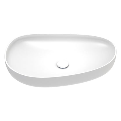 Pebble Above Counter Ceramic Basins