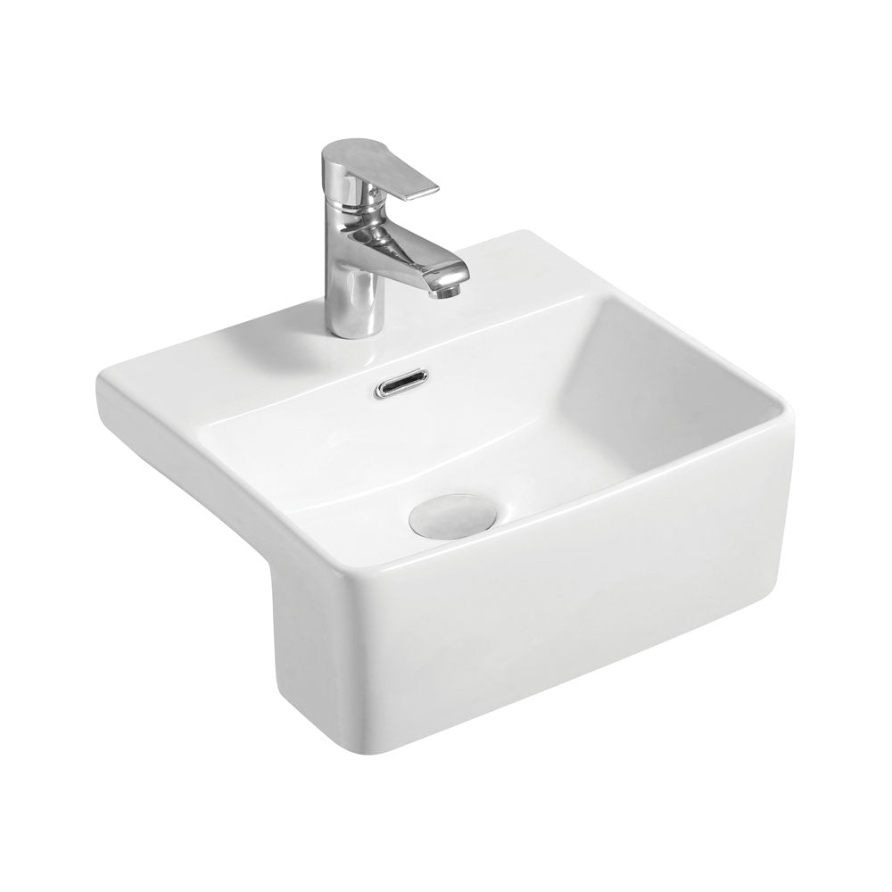 Petra Semi-Inset, Semi-Recessed Basins, Gloss White