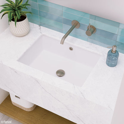 Petra Semi-Inset, Semi-Recessed Basins, Gloss White