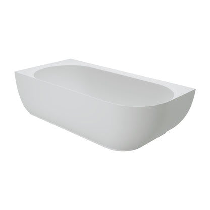 Matta Solid Surface Corner Bath, 1700mm