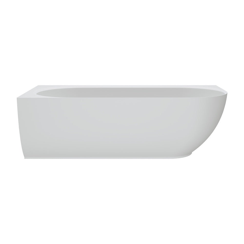 Matta Solid Surface Corner Bath, 1700mm