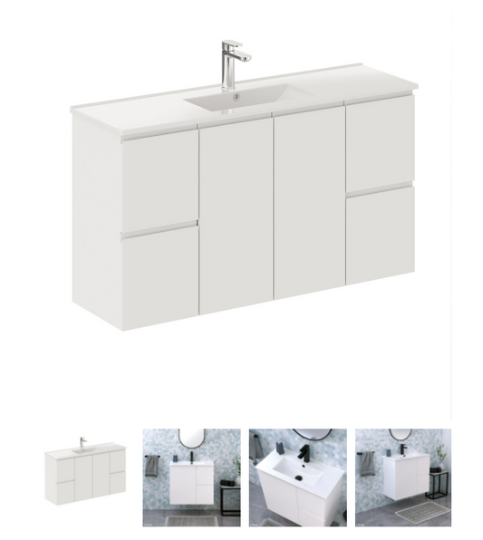 Siska Slim 1200 Wall-Hung Vanity