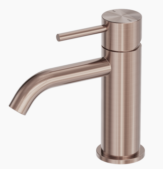 ZEN SS316L BASIN MIXER BRUSHED BRONZE (NR162201BZ)