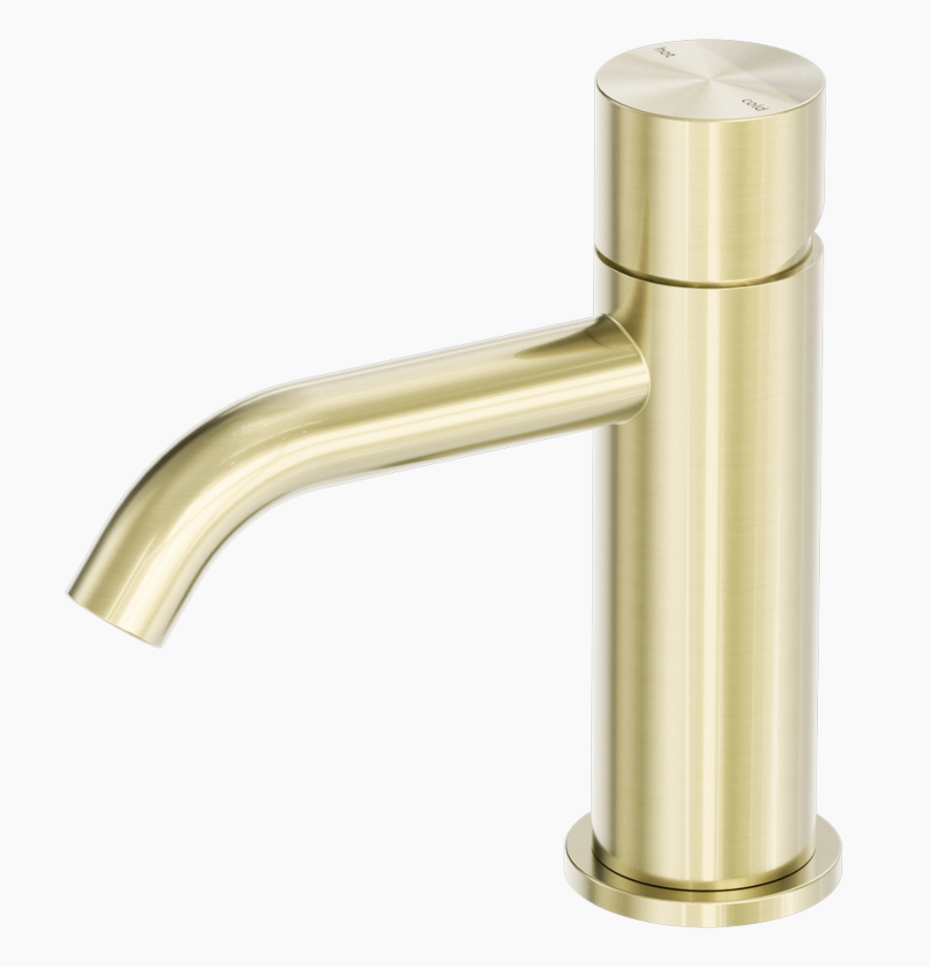 ZEN SS316L BASIN MIXER HANDLESS BRUSHED GOLD (NR162201BBG)