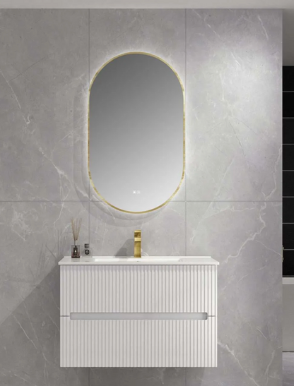 Trend Wall Mounted Vanity Matt White