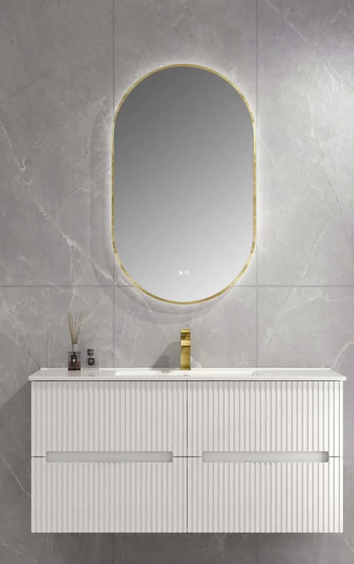 Trend Wall Mounted Vanity Matt White