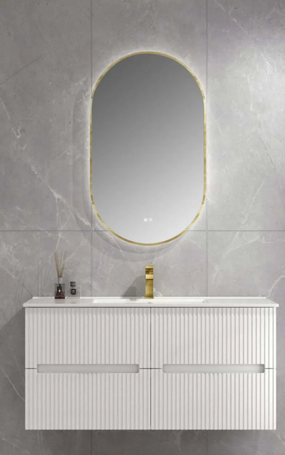 Trend Wall Mounted Vanity Matt White