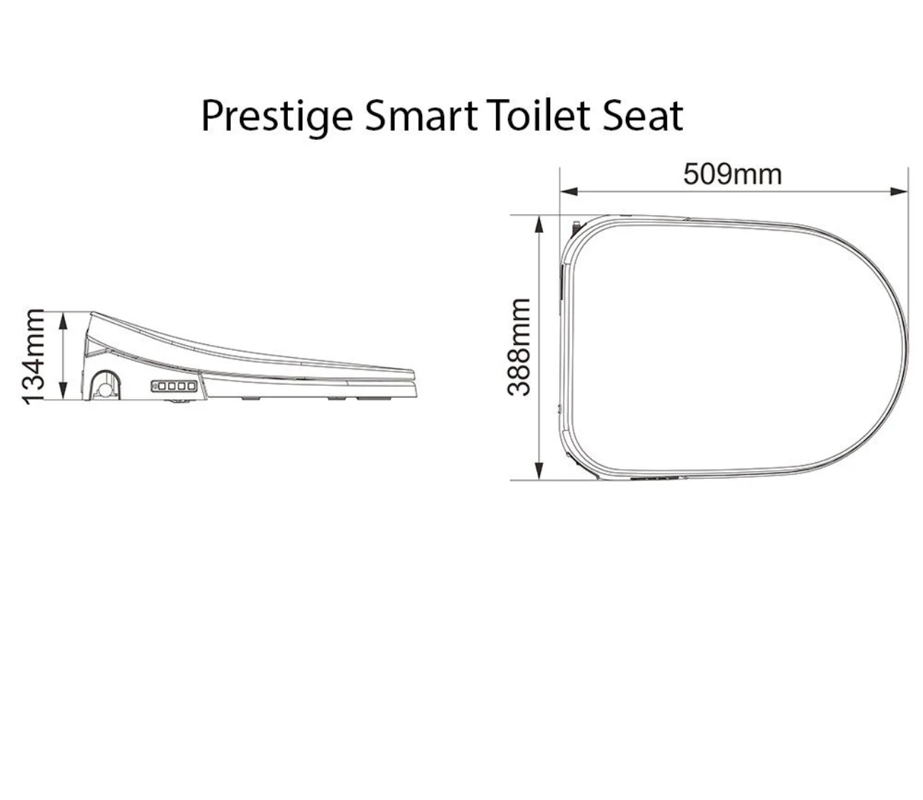 Prestige Smart Toilet Seat