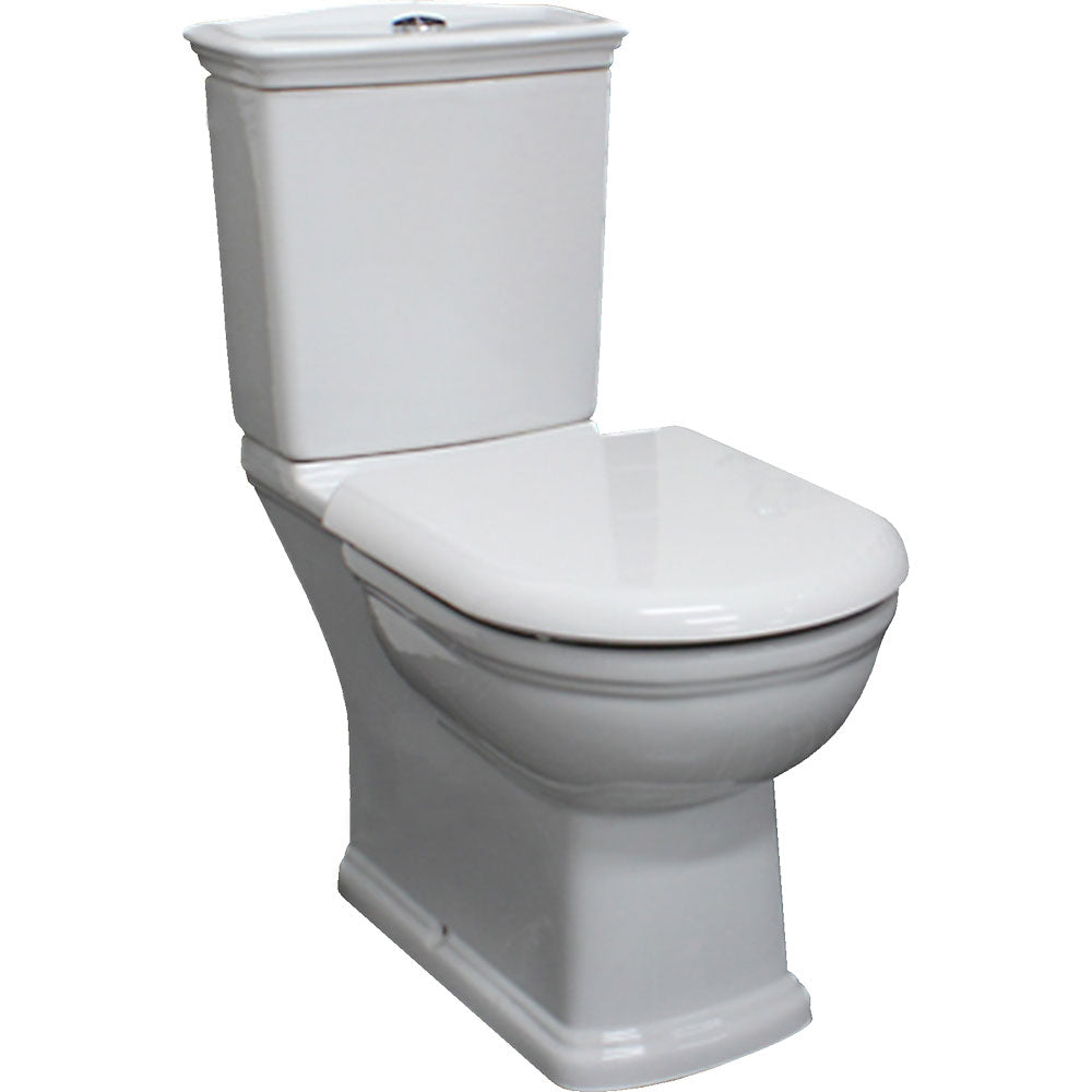 RAK Washington White Close-Coupled Toilet Suite, Alpine White