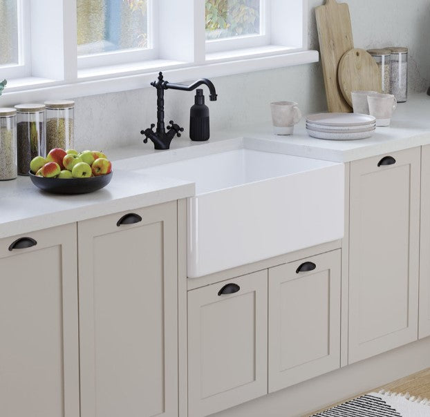 Olivia Single Butler Sink, Medium