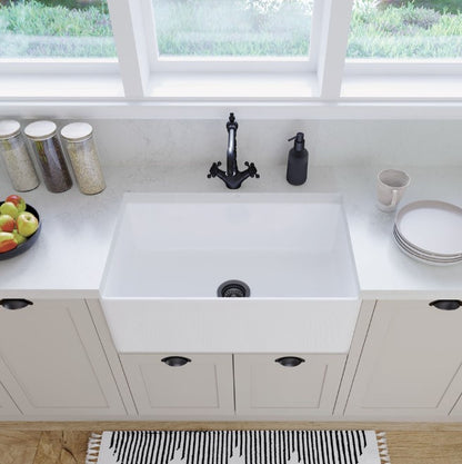 Olivia Single Butler Sink, Medium