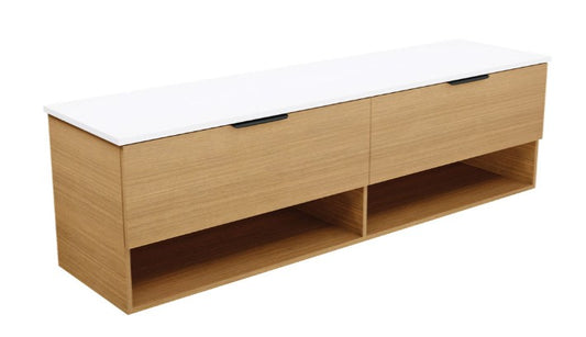 Kassi 1800 Double Bowl Wall Hung Vanity