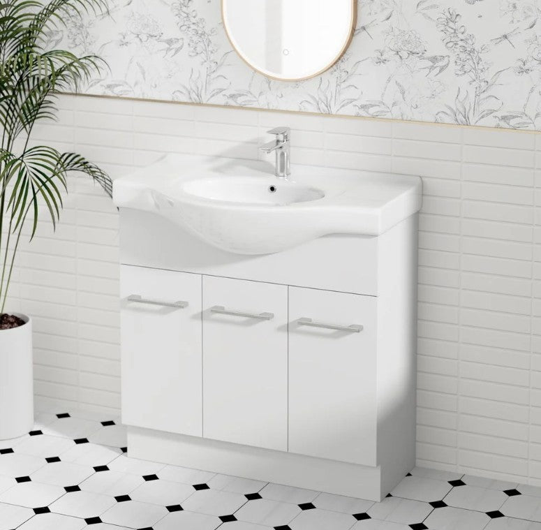 Jessica PVC Semi-Recessed 90cm