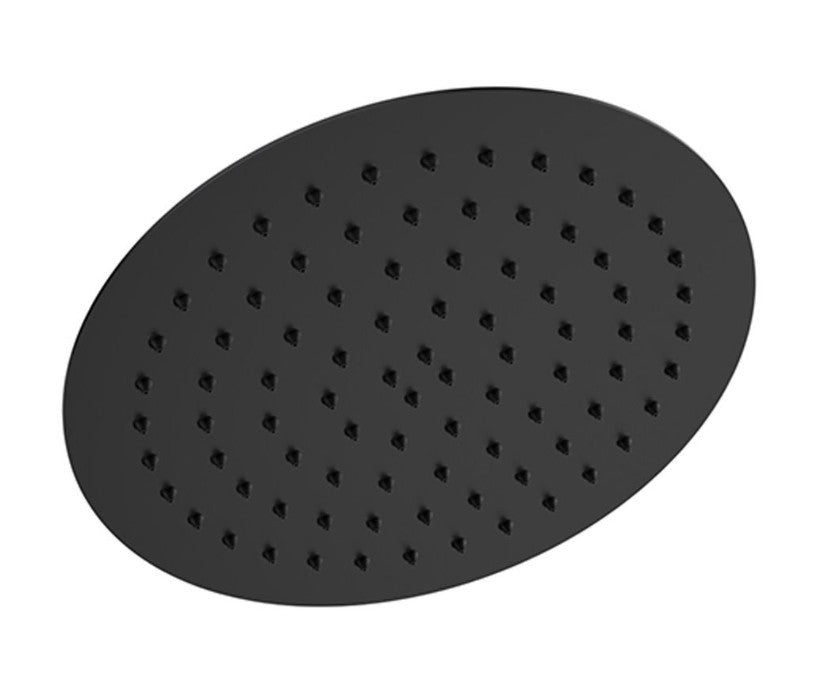 Sky Round Slim Shower Head Matte Black