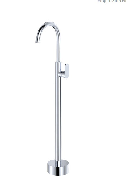 Empire Slim Floor Mounted Basin/Bath Mixer