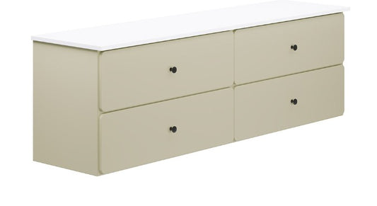 Tansy 1800 Double Bowl Wall Hung Cabinet