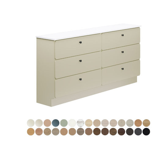Tansy 1800 Ensuite Double Bowl Floor Standing Cabinet