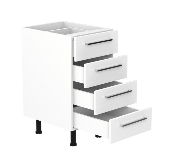 Q 45cm 4 Drawer Base Cabinet