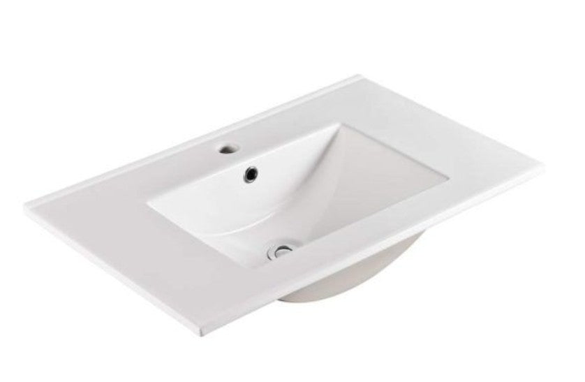 75cm Ceramic Vanity Top 1 Taphole